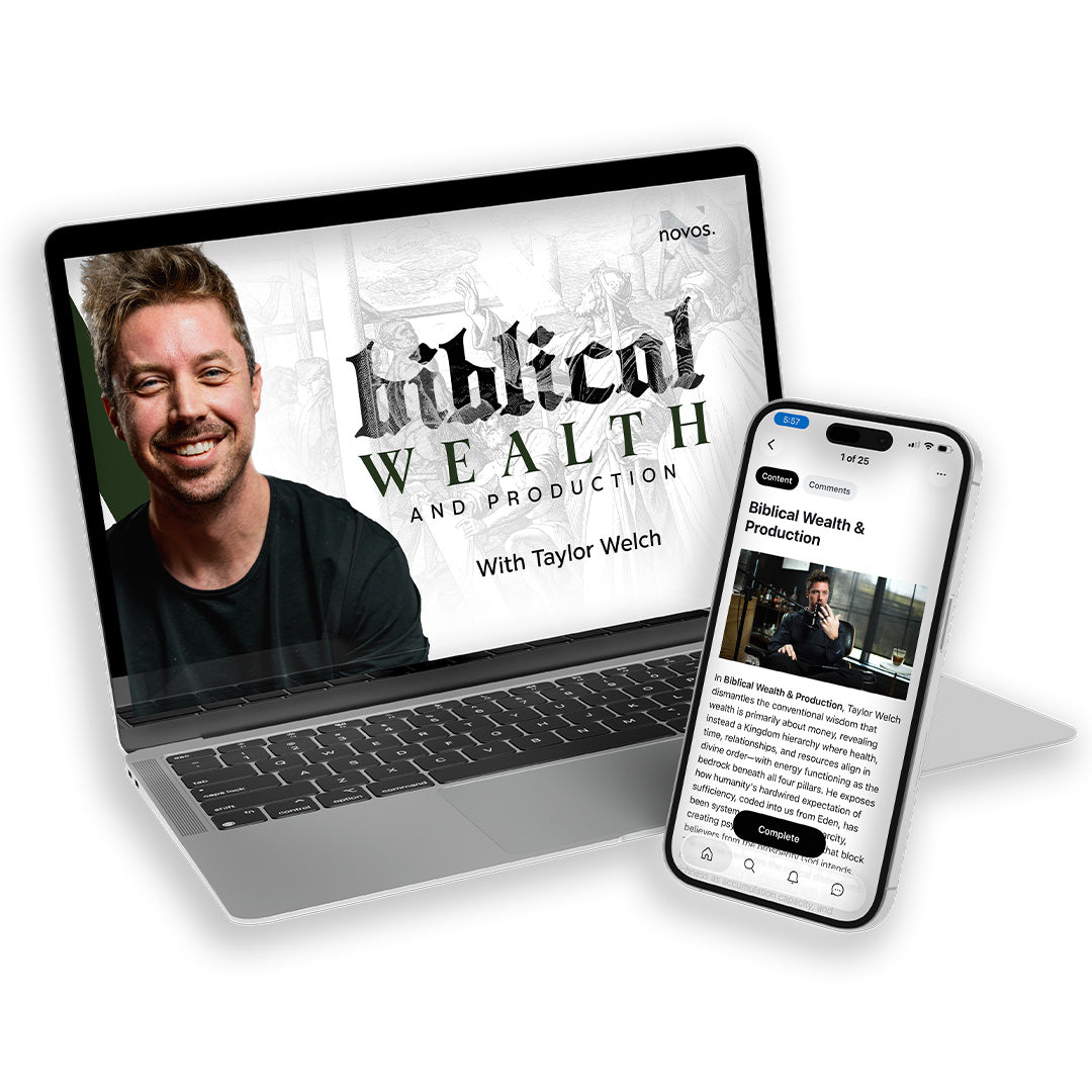 Biblical Wealth and Production (feat. Taylor Welch) – Novos Network